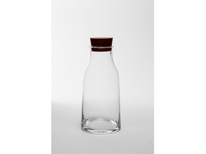Tonale Kristallkaraffe mit Silikonverschluss Alessi David Chipperfield