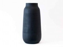 Black Stone Ware Vase