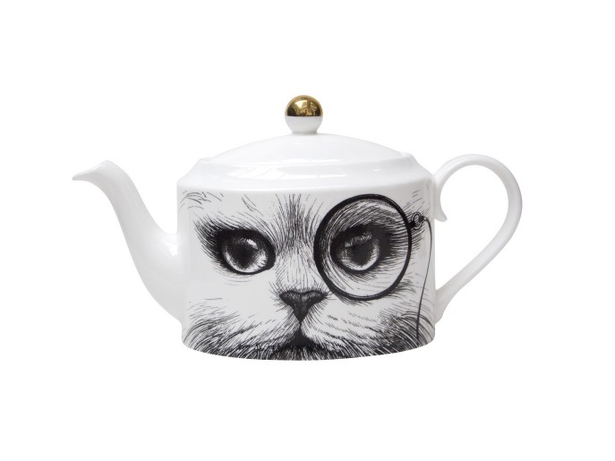 Rory Dobner Cat Monocle Teapot